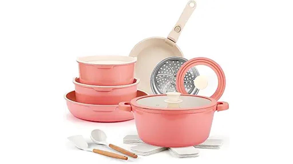 nonstick ceramic cookware set