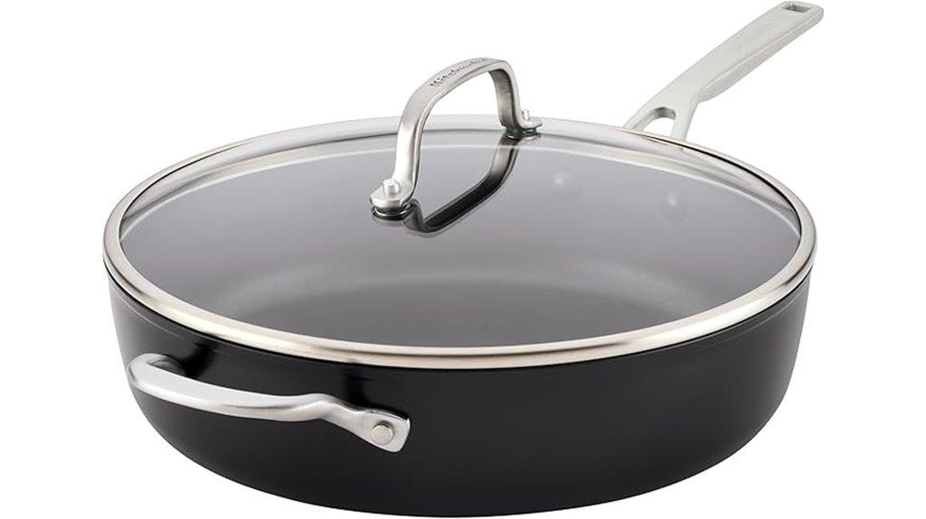 nonstick saute pan set
