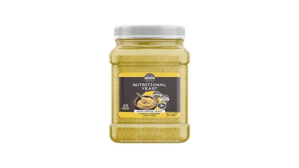 nutritional yeast flakes quantity