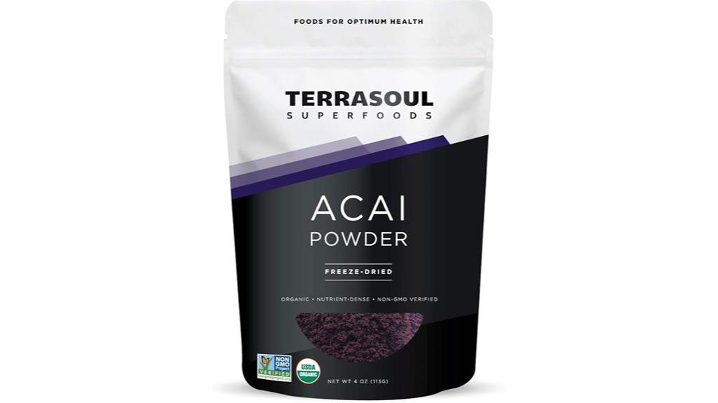 organic acai powder 4oz