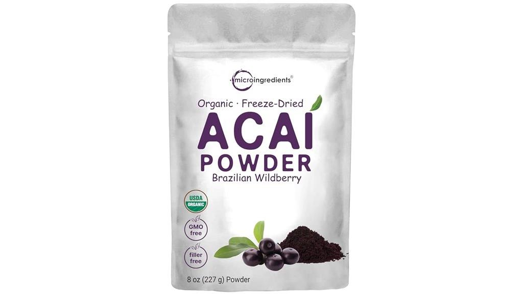 organic acai powder 8oz