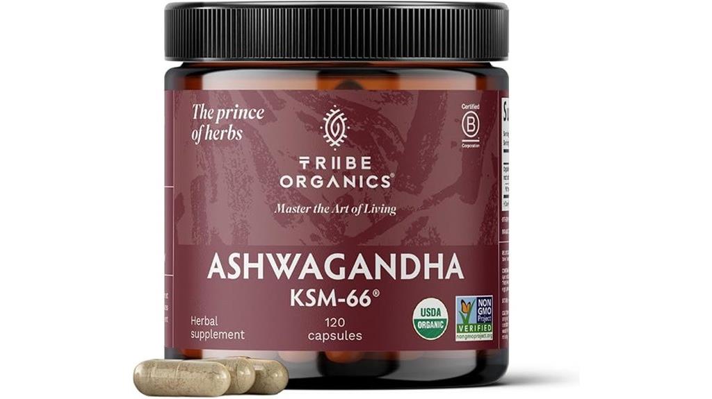 organic ashwagandha root capsules