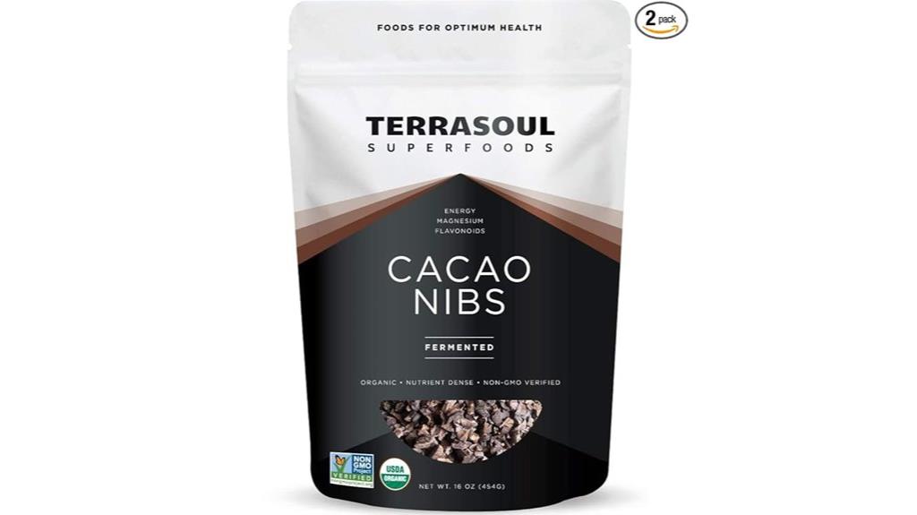 organic cacao nibs 2 pack
