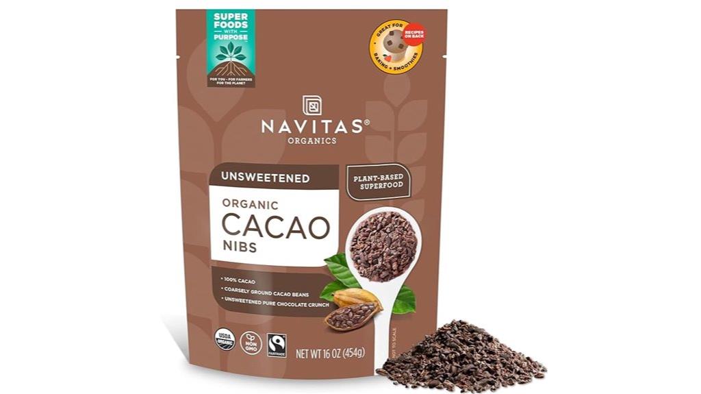 organic cacao nibs bag