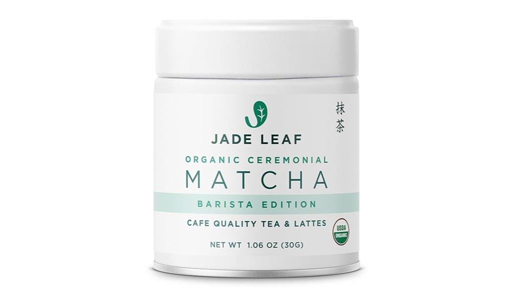 organic ceremonial green tea
