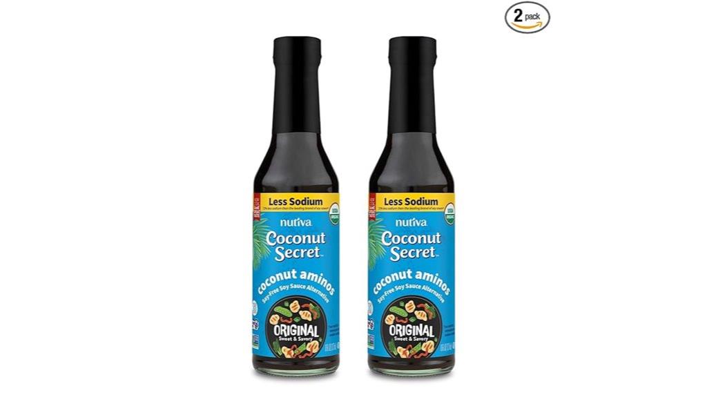 organic coconut aminos pack