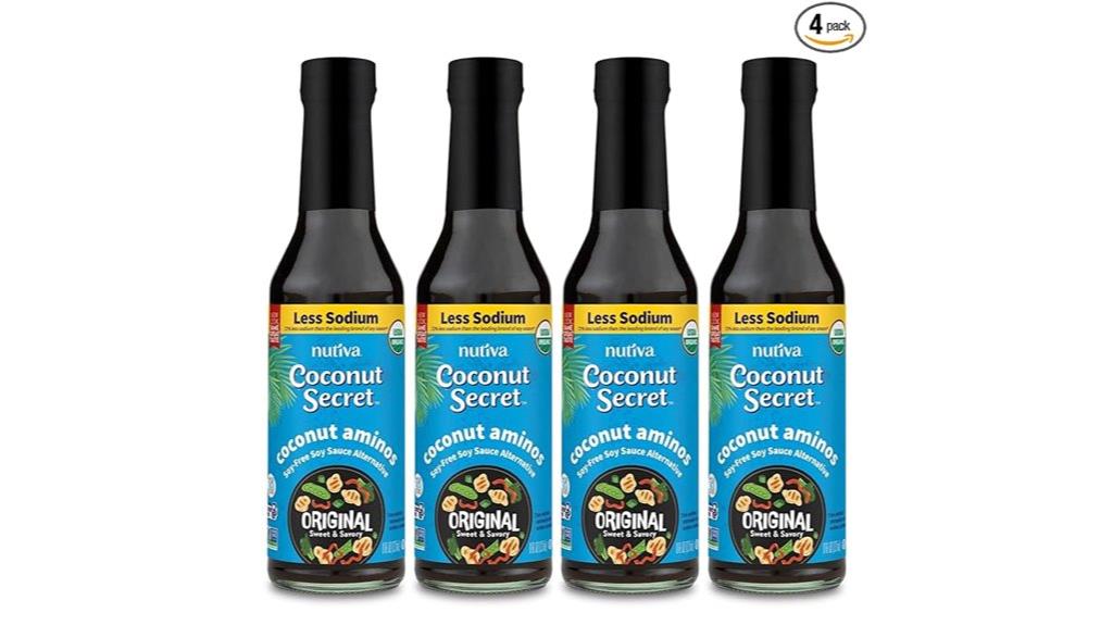 organic coconut aminos pack