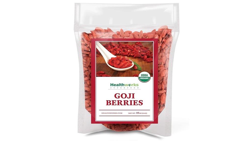 organic dried goji berries