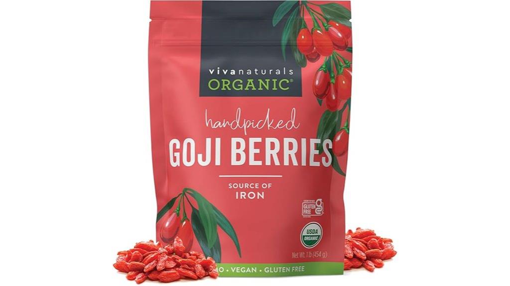 organic dried goji berries