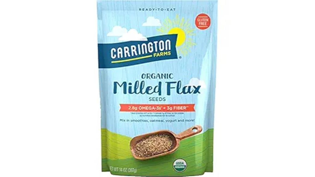 organic flax seed product