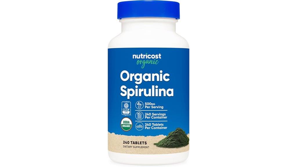 organic gluten free spirulina