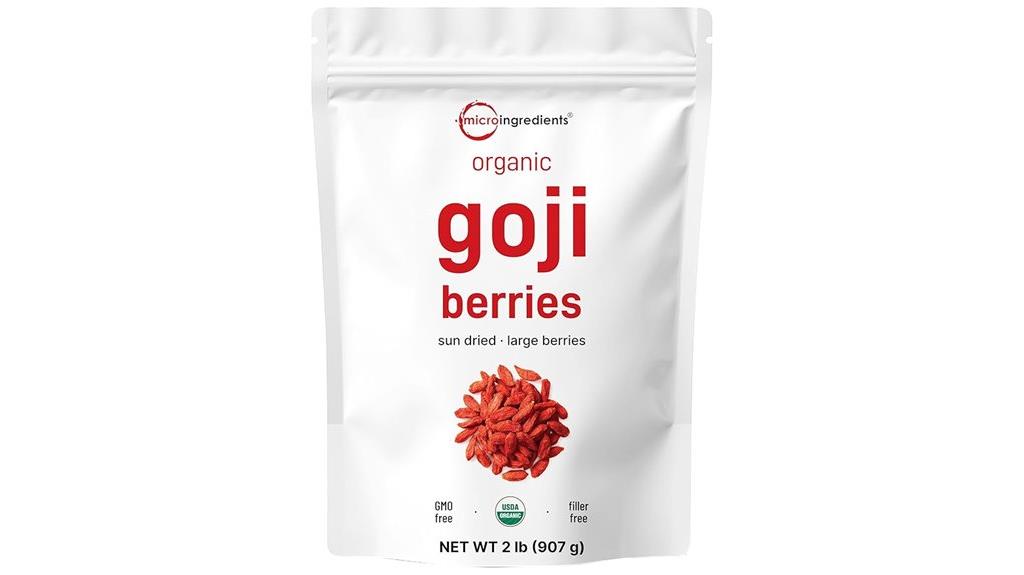 organic goji berries 32oz