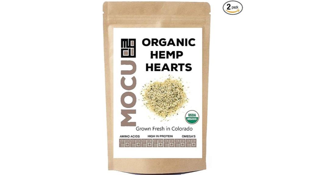 organic hemp hearts 6 lbs