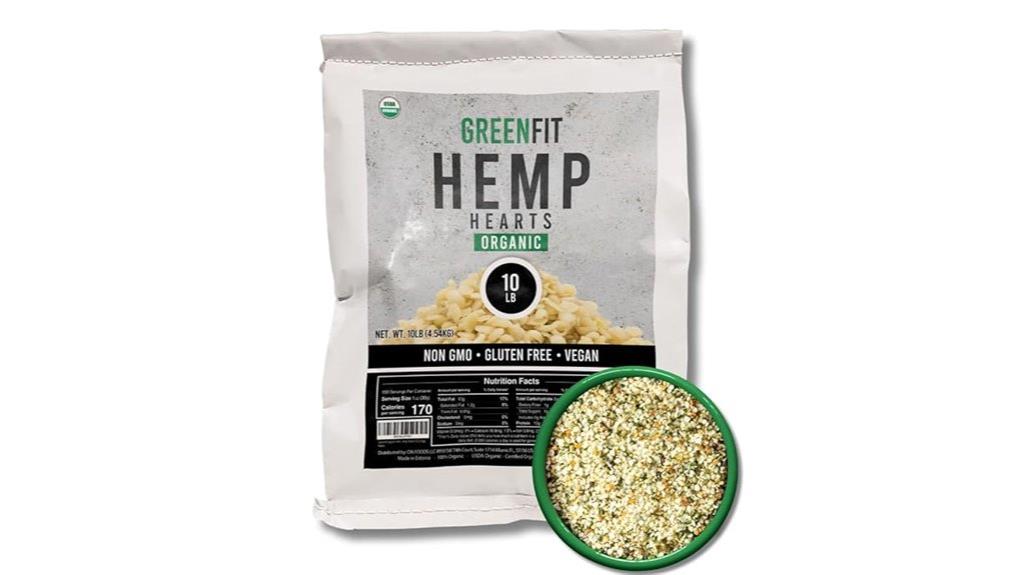 organic hemp hearts bulk