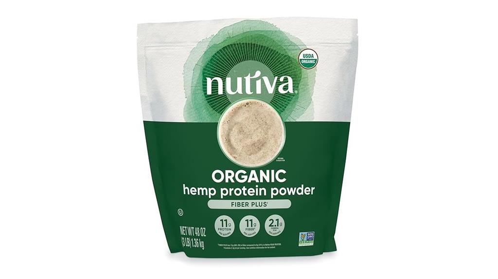 organic hemp seed powder