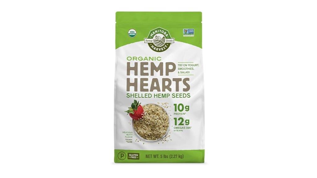 organic hemp seeds 5 lb