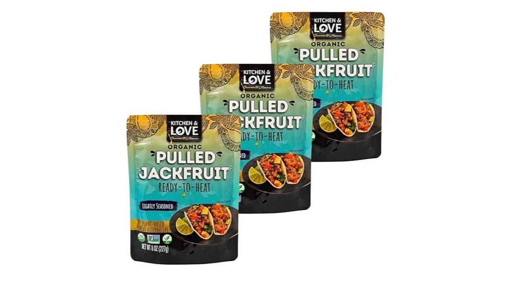 organic jackfruit meat pack