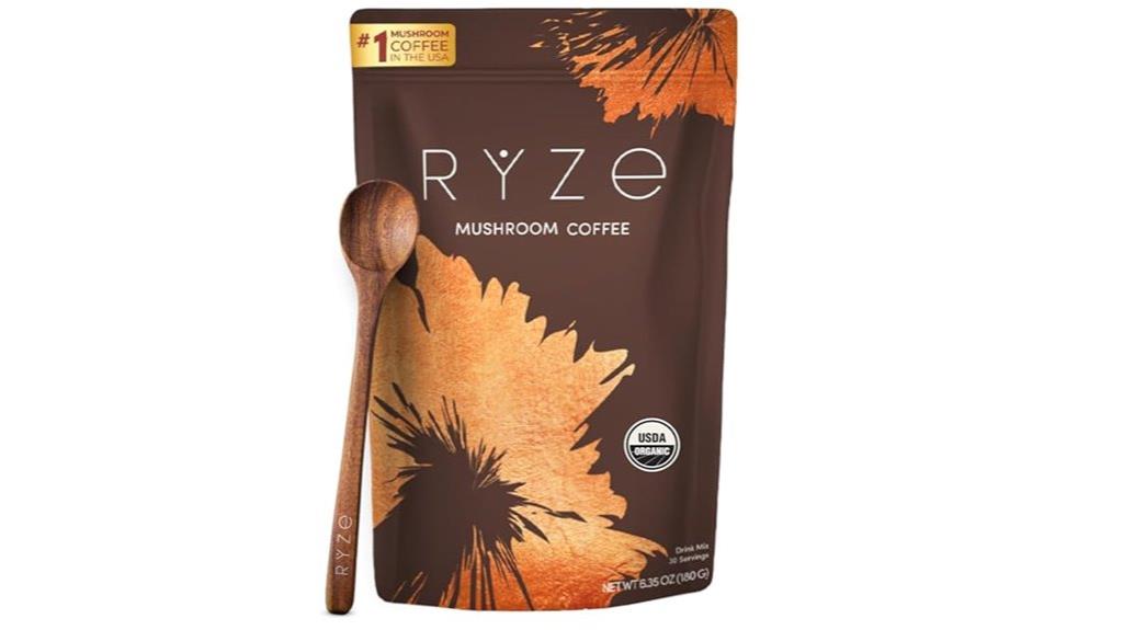 organic mushroom coffee blend