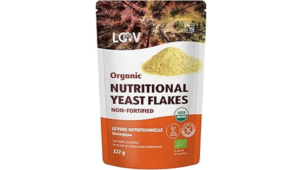 organic nutritional yeast flakes