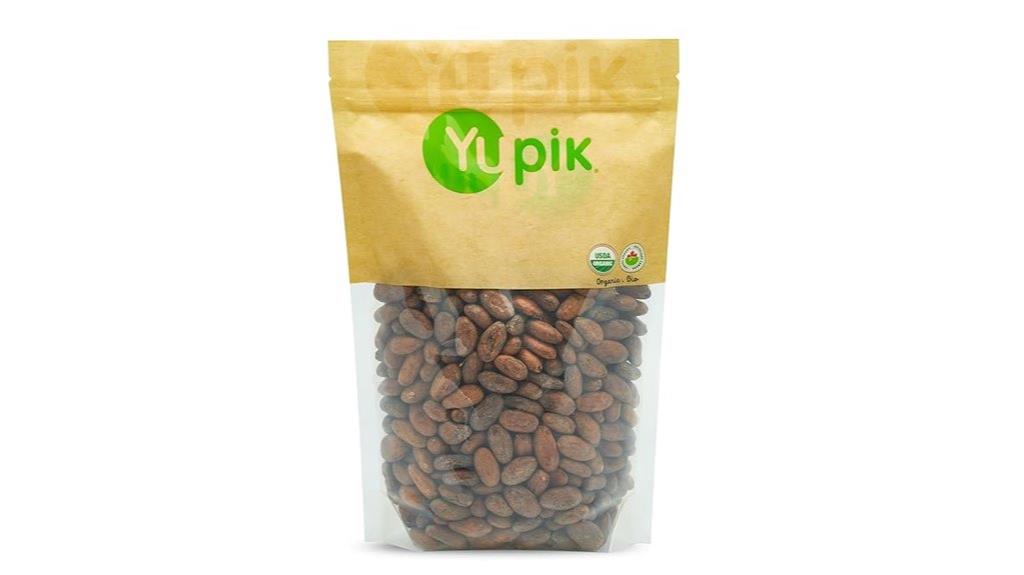 organic raw cacao beans