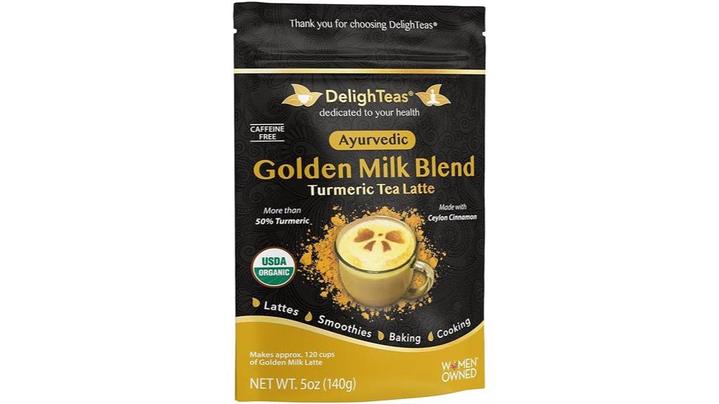 organic turmeric ginger cinnamon