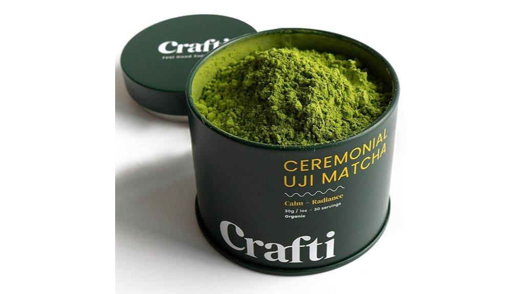 organic uji matcha powder