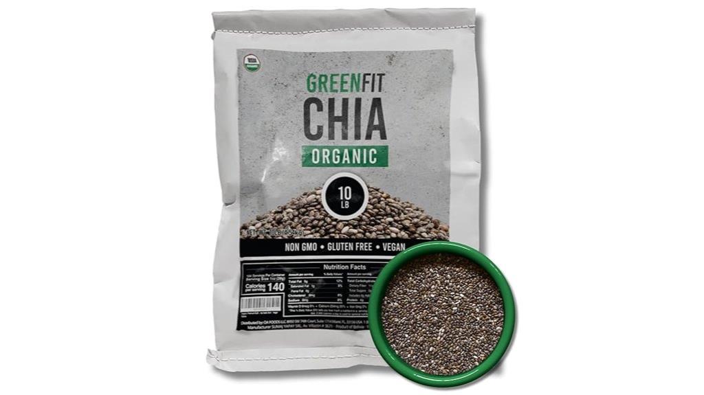organic vegan chia seeds
