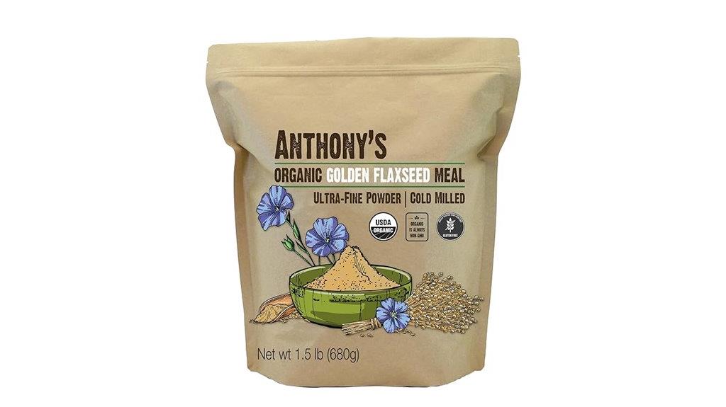 organic vegan flaxseed meal