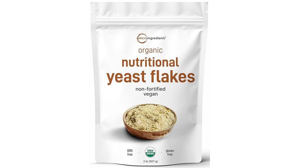 organic yeast flakes 2 lbs