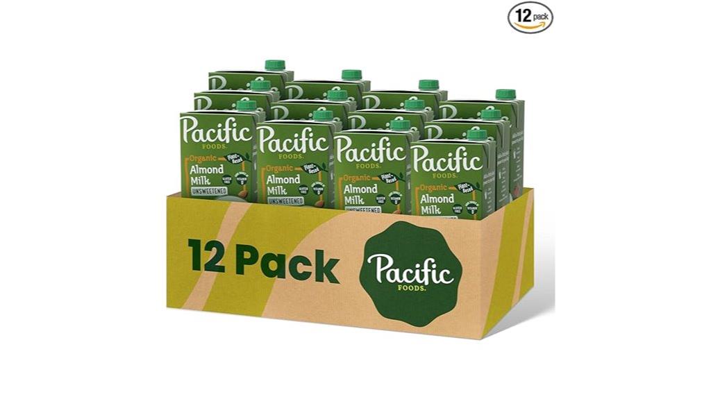 pacific foods almond milk