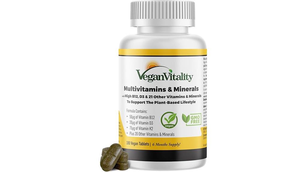 plant based multivitamin supplement