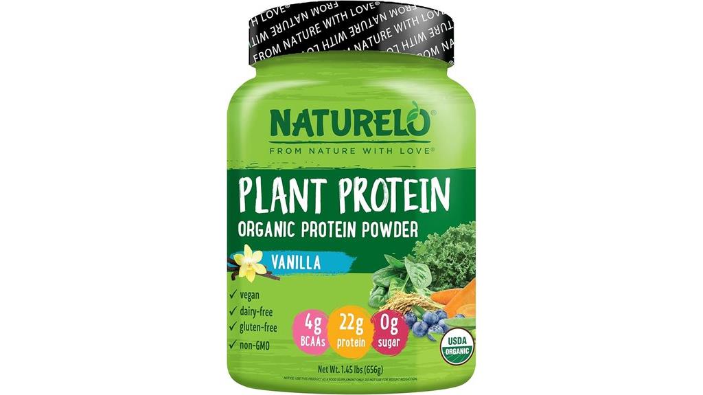 plant based vanilla protein