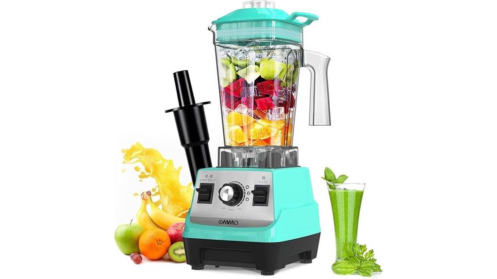 powerful 1800w countertop blender