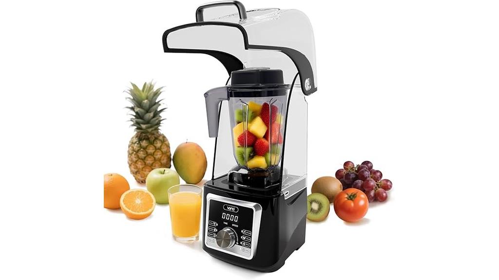 powerful commercial blender enclosure