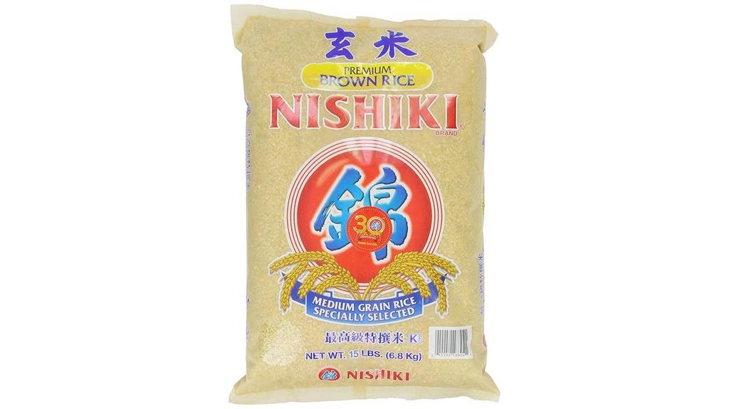 premium brown rice bag