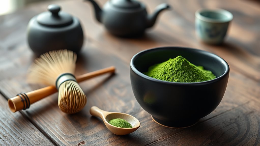 premium ceremonial matcha powders