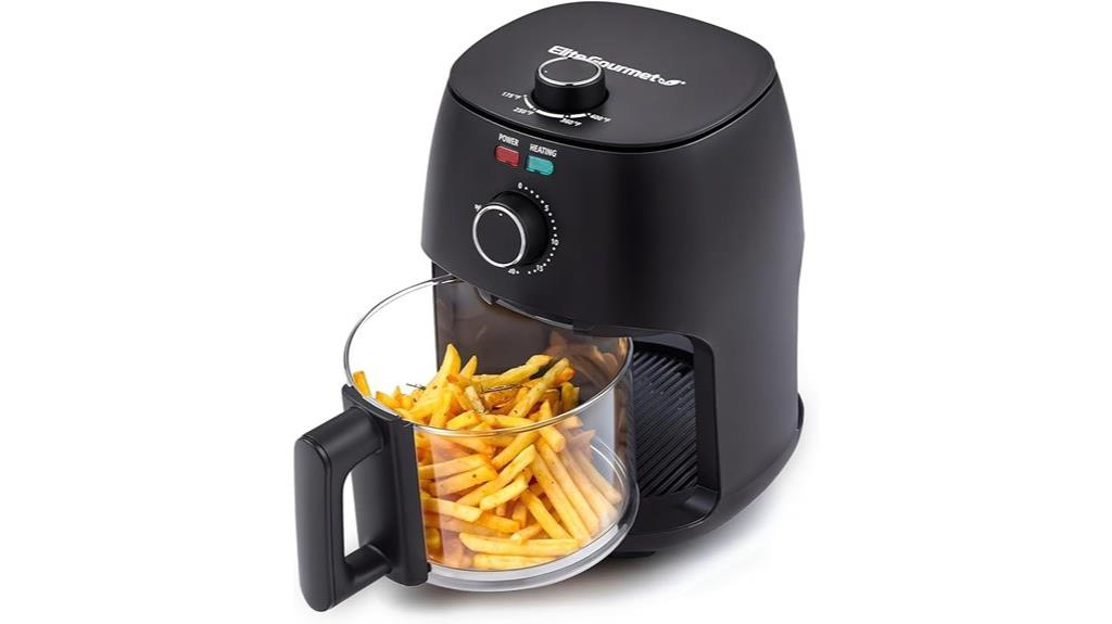 premium glass air fryer