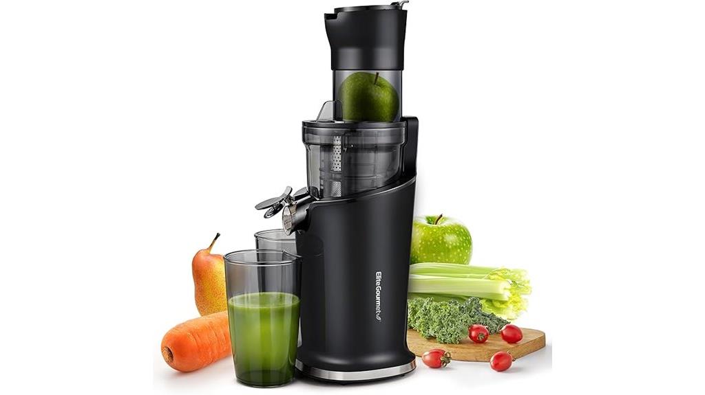 premium slow juicer chute