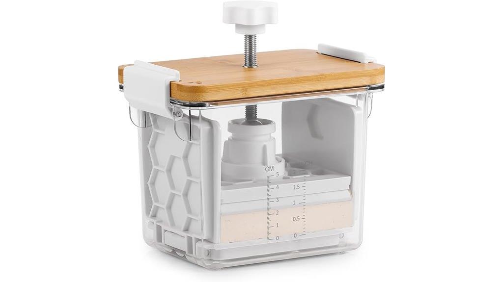 pressing firm tofu moisture