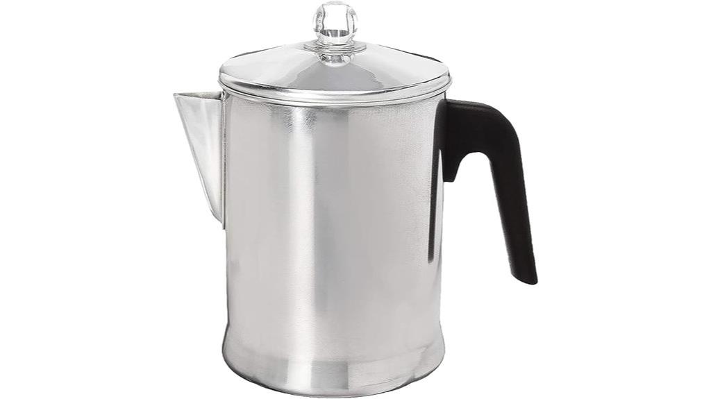 primula 9 cup silver percolator