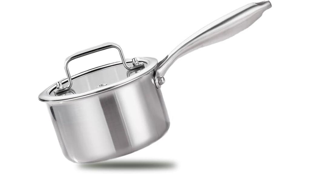 quart size stainless steel