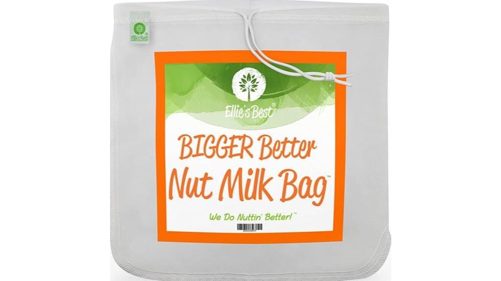 reusable almond milk strainer