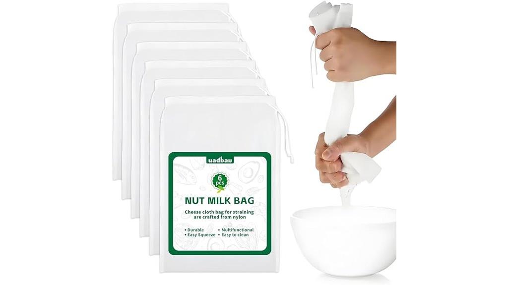 reusable nut milk bag