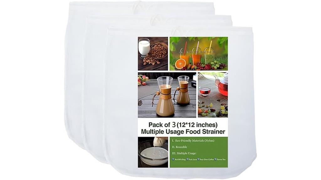reusable nut milk bag