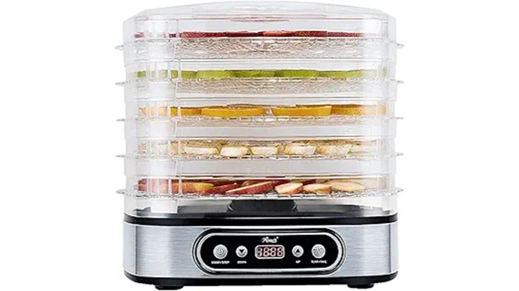 rosewill dehydrator with trays