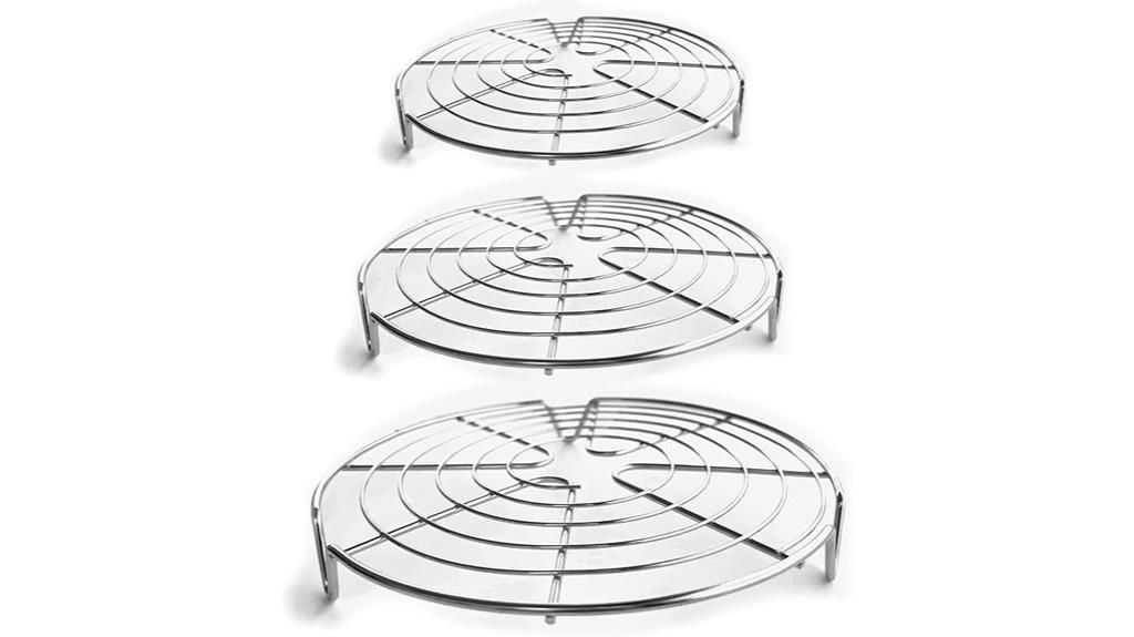 round baking cooling racks