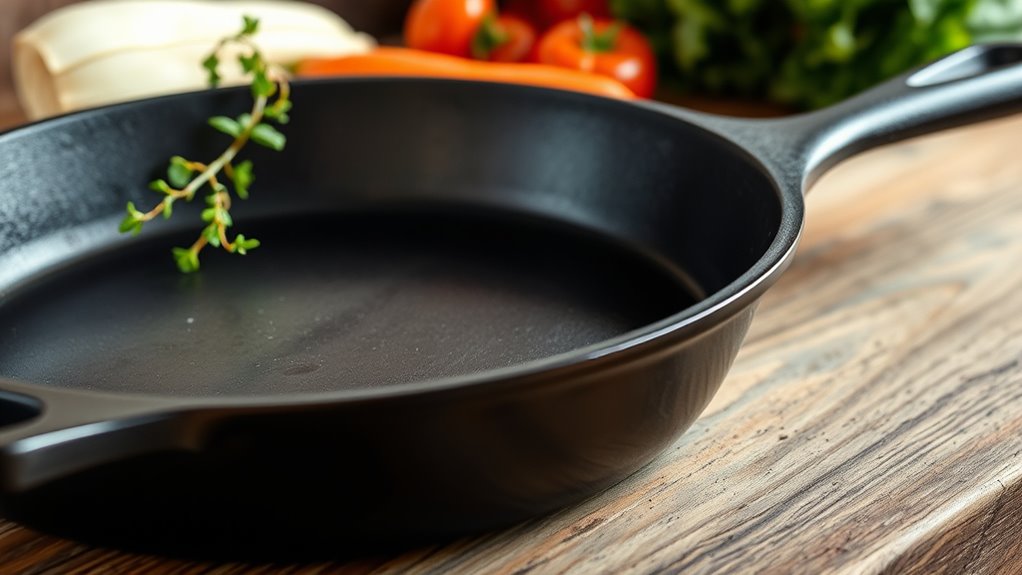 safe vegan cast iron skillet
