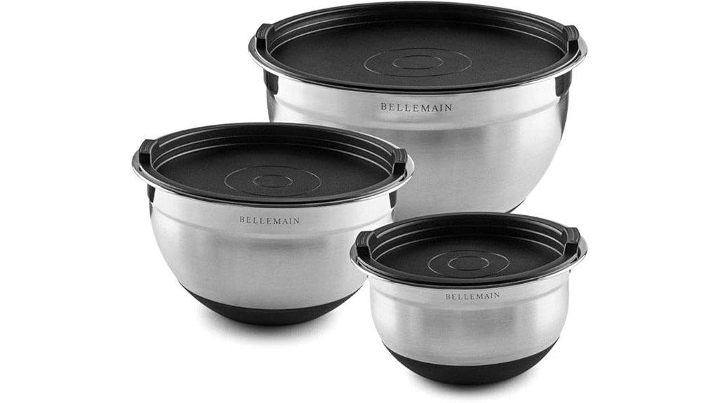 set of mixing bowls