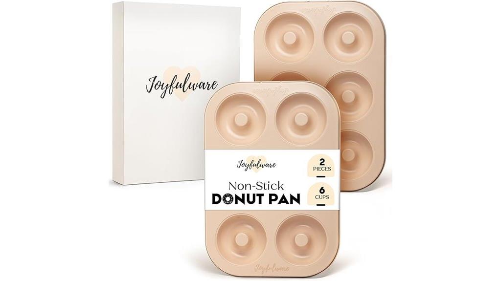 set of two baking donut pans