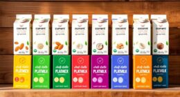 shelf stable plant milks selection
